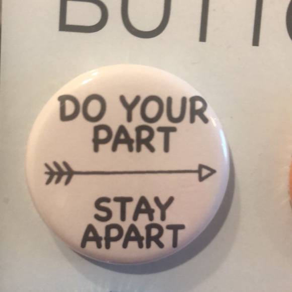 Round Buttons (7) backside Pins - Picture 7 of 10